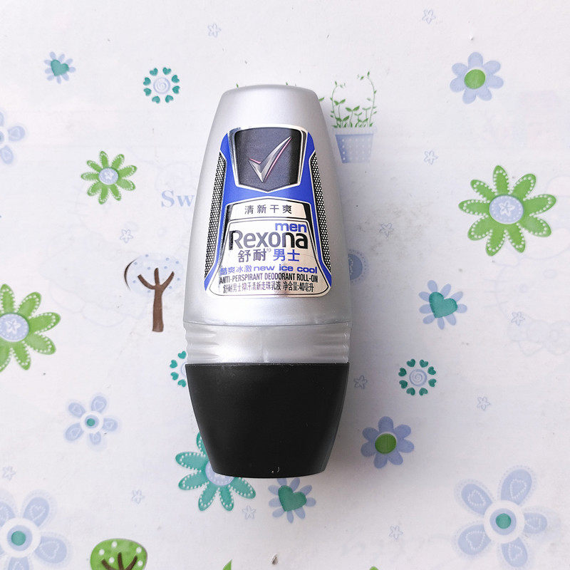 舒耐Rexona酷爽冰激走珠止汗露 冰感薄荷除味持久清新男士蕊娜