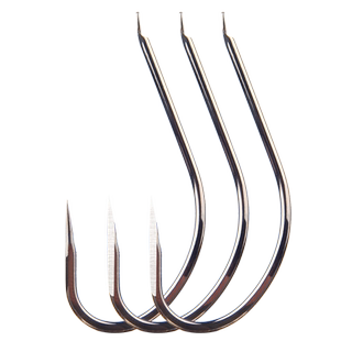 瑞美人手研破鳞刀锋尖有刺无刺丸世鱼钩长柄歪嘴无倒刺刀锋锚鱼钩