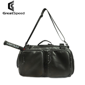 GreatSpeed网球包 羽毛球包双肩单肩手提三用多功能运动包防水布