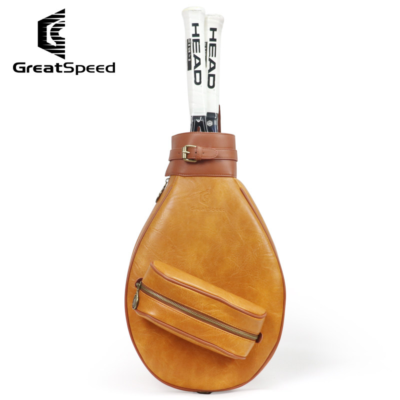 四大满贯GreatSpeed网球包羽毛球包成人单肩斜挎托特复古包男女款