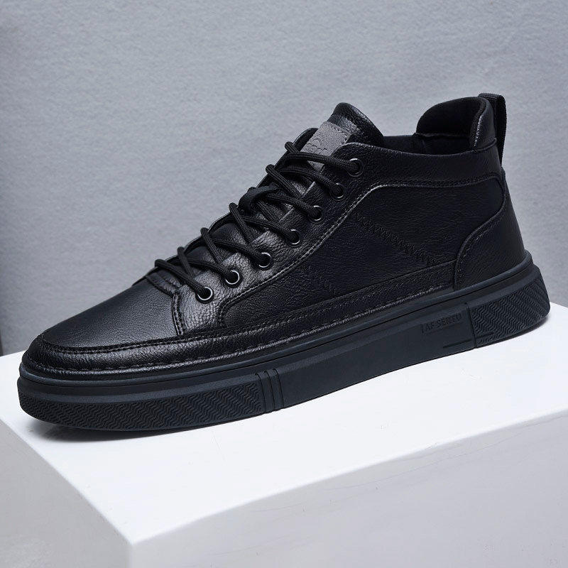 男鞋冬季男士运动鞋皮面板鞋百搭加绒二棉软底休闲跑步工作鞋子男,运动鞋new,运动休闲鞋,淘宝优惠券,粉丝福利购,淘宝优惠卷