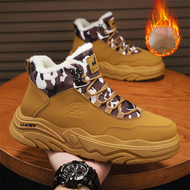 高端雪地靴男2025冬季加绒保暖零下40度面包棉鞋户外东北劳保棉靴,运动鞋new,运动休闲鞋,淘宝优惠券,粉丝福利购,淘宝优惠卷