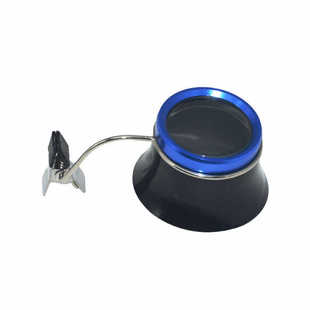 15倍可夹眼镜式放大镜维修手表手机线路板IC检查观察阅读鉴定寸镜