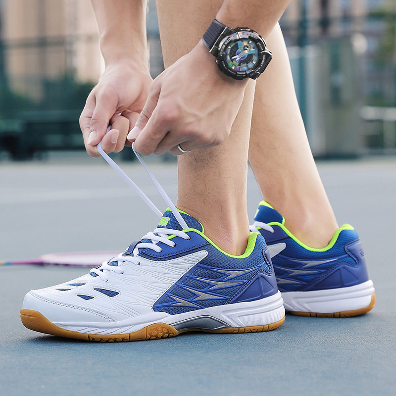 2026新款专业羽毛球鞋男女大码41-46比赛训练情侣防滑耐磨网球鞋