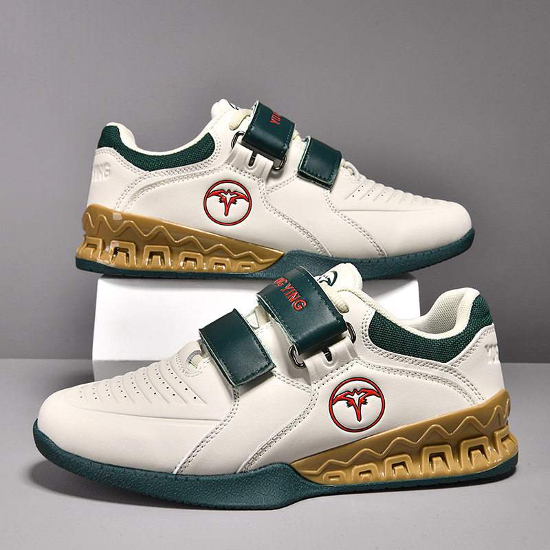 比赛男女平衡鞋厚底运动鞋低帮举重鞋男款硬拉深蹲鞋健身房训练房