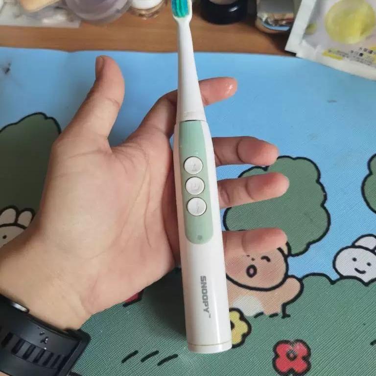 适配史努比电动牙刷头SP-N114替换刷头亮星A1成人软毛清洁护龈