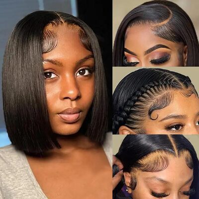 5x5HDBobClosureWigs