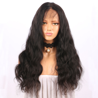 360 lace frontal wig body wave brazilian hair wigs真人假发
