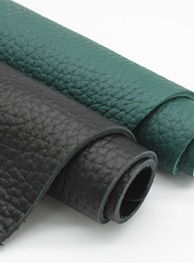 3.5mm厚牛皮皮料真皮头层牛皮沙发垫黑色色坐垫床垫凉席棕色皮料