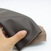 牛皮皮料头层牛皮平纹深棕沙发皮床头深棕色平纹哑光纳帕整张牛皮