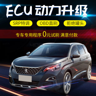 标致雪铁龙DS/308 2008/3008/4008/5008/刷ECU动力升级现场特调