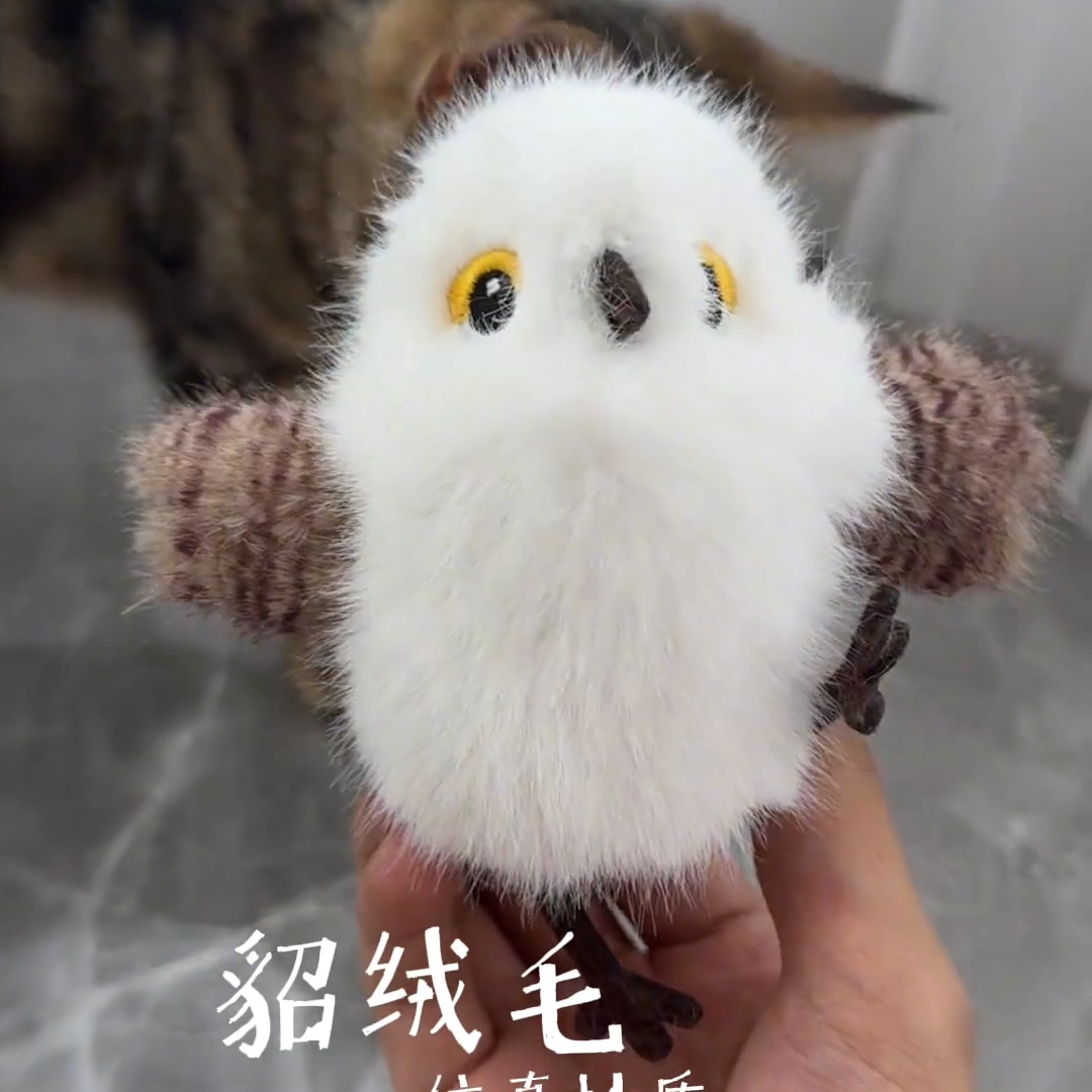 猫咪玩具仿真小鸟会飞电动自动逗猫棒宠物训练互动耐抓咬益智游戏