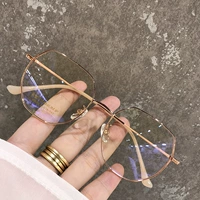 Super Light Pure Titanium retro Myopia Glasses Устроение женской степени маленькая красная книга декоративные очки рамки Su Yan net Red Eyes