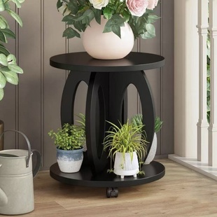 花架客厅落地式可移动置物架室内家用阳台养花架子绿萝花盆架新款