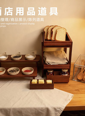 木质甜品台摆件自助餐食物展示架寿司蛋糕点心架创意冷餐茶歇摆台
