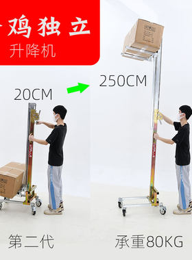 威立美橱柜升降机移动式堆高车