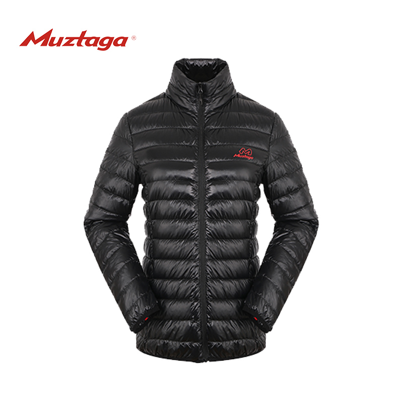 羽绒亮面户外保暖轻便防泼水夹克