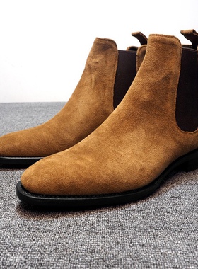 High-top Martin Chelsea Boots For Men Winter Walking Shoes