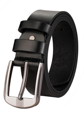 Leather belt men's business casual trousers jeans leather be