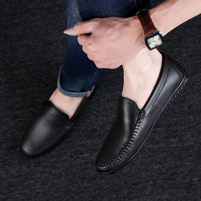 2021 shoes for men genuine leather man loafers size 46男鞋47