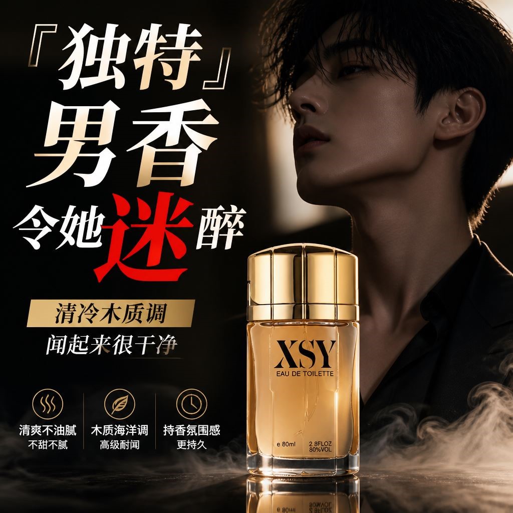 靓姿香水相思雨男士香水持久留香木质香调高档持久大容量男士礼物
