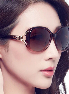 气质女款两用开车近视眼镜