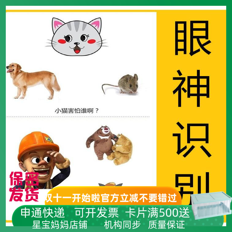 康复训练卡片语言发育迟缓教具