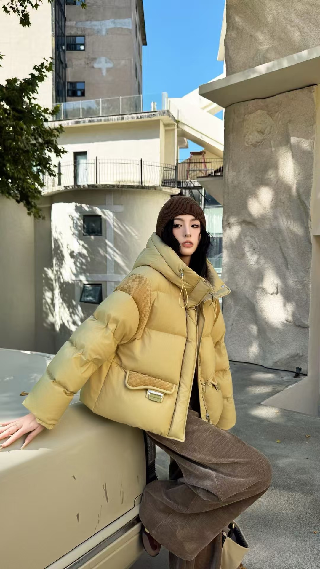 2025冬季新款时尚短款羽绒服