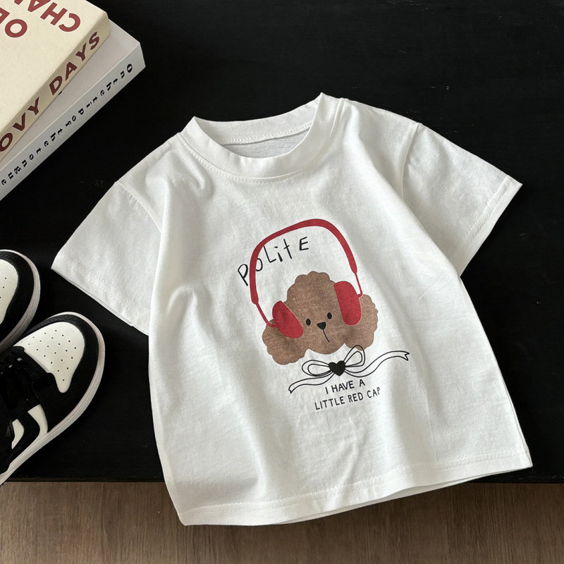 男童纯棉短袖Ｔ恤a类儿童夏季新款中小童宝宝衣服薄款女童上衣夏