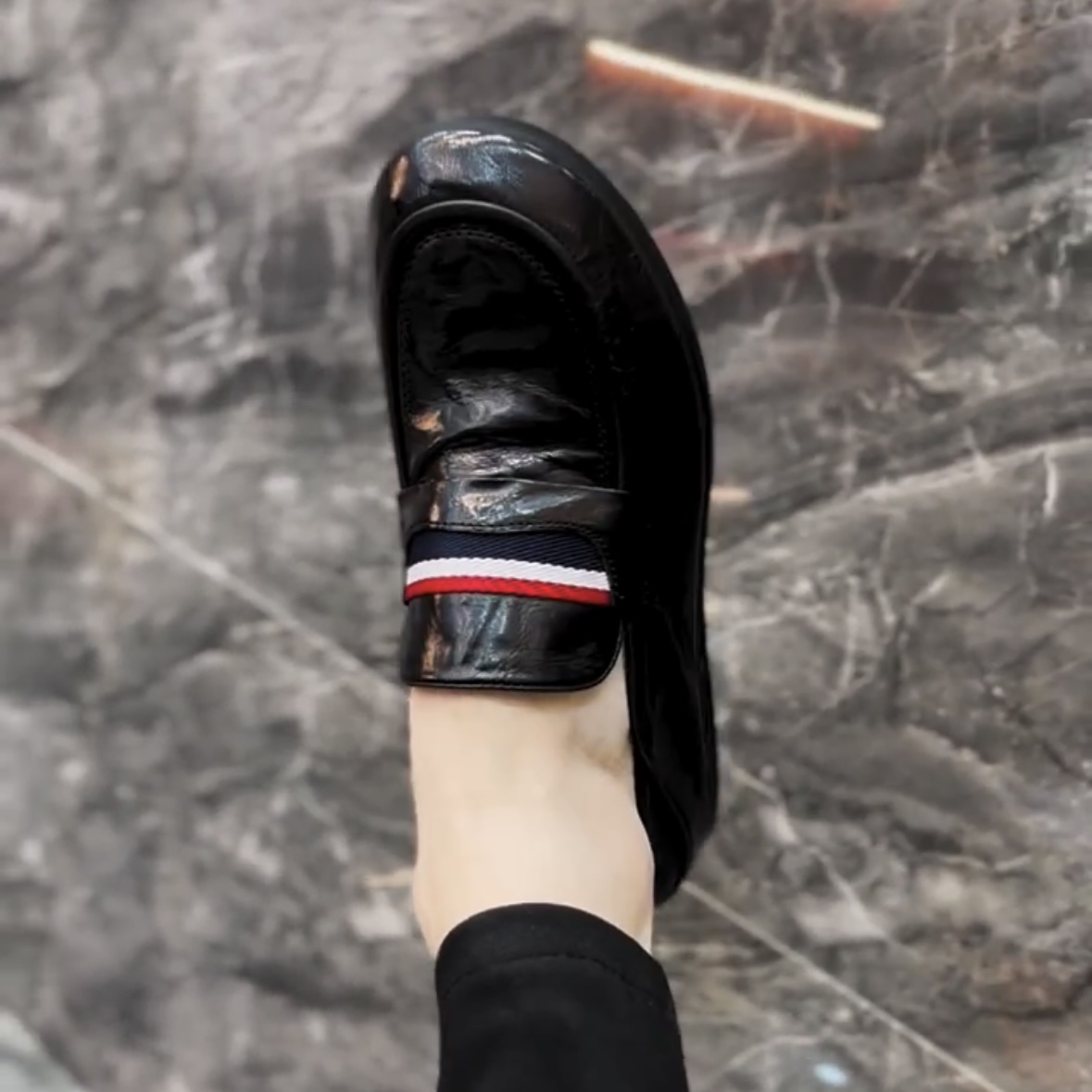 780新男鞋纯皮夏季商务休闲一脚蹬豆豆鞋懒人驾车皮鞋软底鞋男