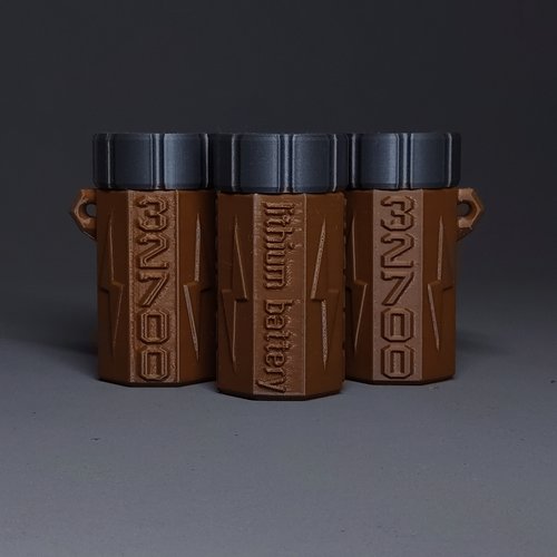 32700防水电池盒单节款DIY电池盒锂电池盒电池收纳盒3D打印