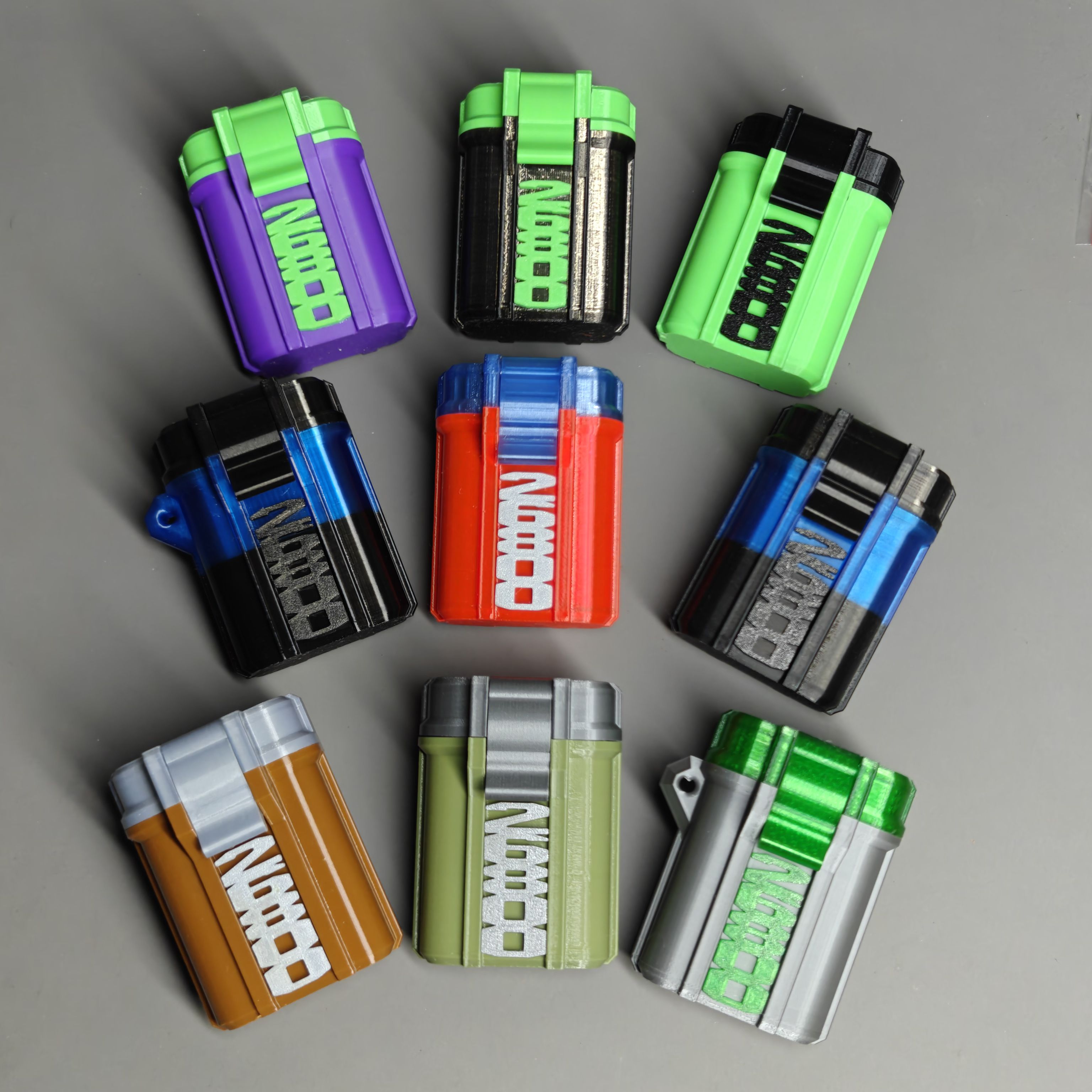 电池盒盒子定制定金3D打印防水收纳盒