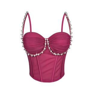 Fishbone Bra Camisole Inner Wear Bra All In-One Top Beautifu
