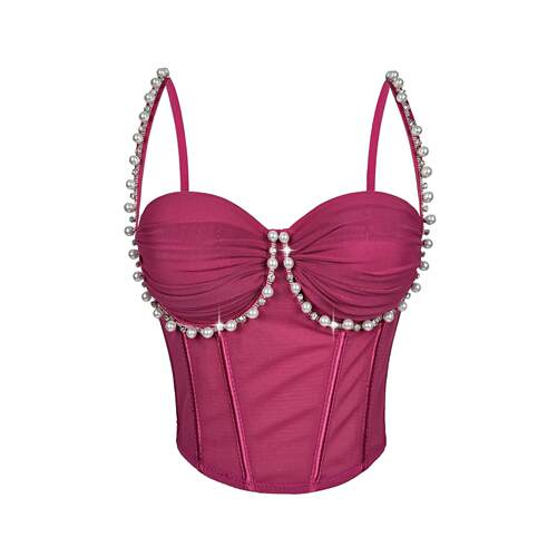 Fishbone Bra Camisole Inner Wear Bra All In-One Top Beautifu