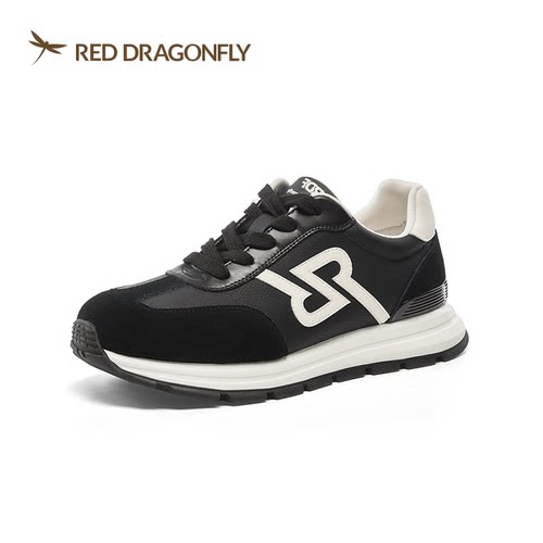 红蜻蜓2025秋冬男式阿甘鞋