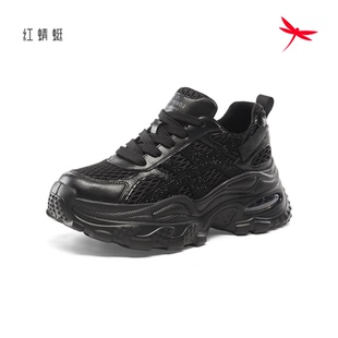 红蜻蜓秋冬女士老爹鞋休闲BD68906001厚底增高BD68906002运动耐磨