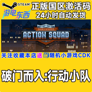 steam正版游戏 破门而入:行动小队 Action Squad 国区激活码CDK