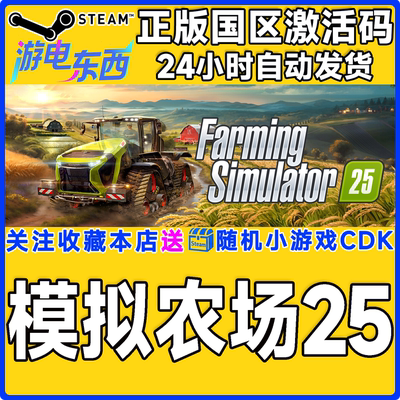 steam正版模拟农场25国区key秒发