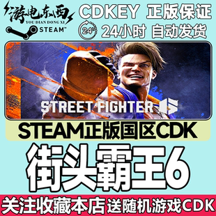 国区激活码 街霸6 cdk Street Steam正版 Fighter 街头霸王6