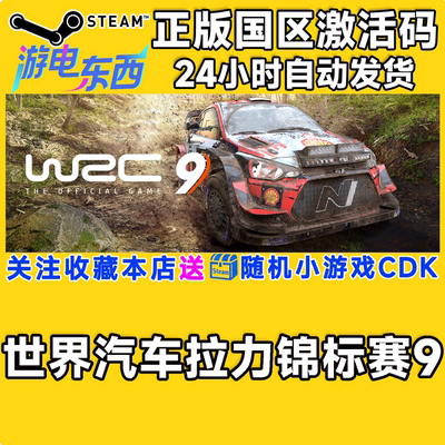 PC端steamWRC9CDK现货秒发