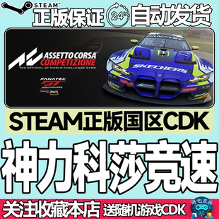 steam正版 神力科莎竞速 争锋 国区激活码cdk