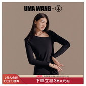 女士秋季 莫代尔静奢风上衣 三枪上海时装 周打底衫 UMA WANG联名