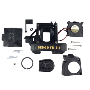 Ender-3/v2/pro 3D打印机Bengo超冷却喷头散热磁吸套件ABS材质