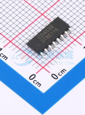 CD4538BM(LX) SOP-16 单稳态多谐振荡器