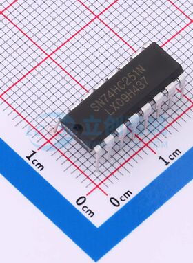 SN74HC251N(LX) DIP-16 信号开关/编解码器/多路复用器