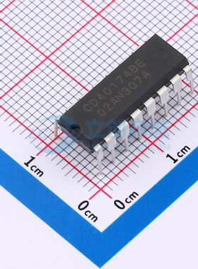 CD40174BE(LX) DIP-16 触发器