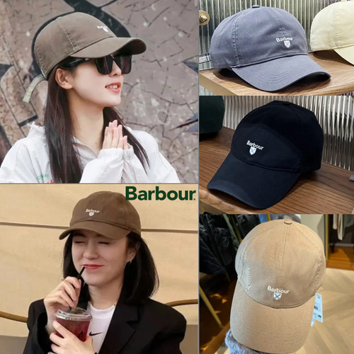 Barbour户外软顶复古棒球帽四季
