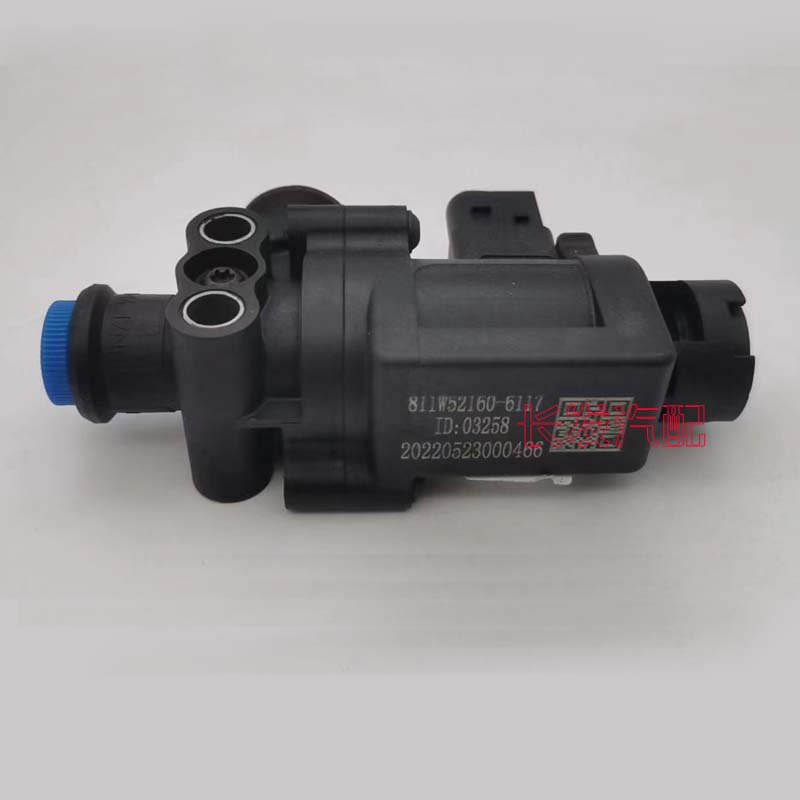 重汽汕德卡豪沃排气制动电磁阀