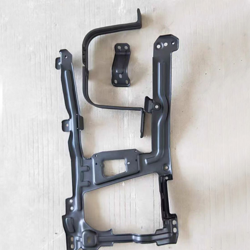 适用于陕汽德龙新M3000保险杠大灯支架 材质铝