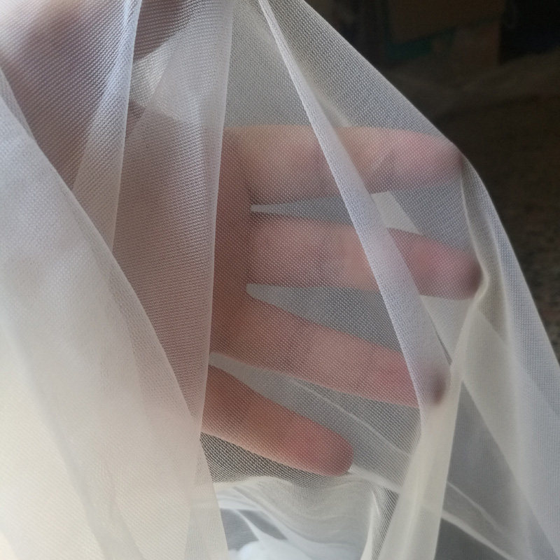 特软超柔锦纶网纱 平布 透视网纱 服装裙摆网纱 婚纱 防晒服网布